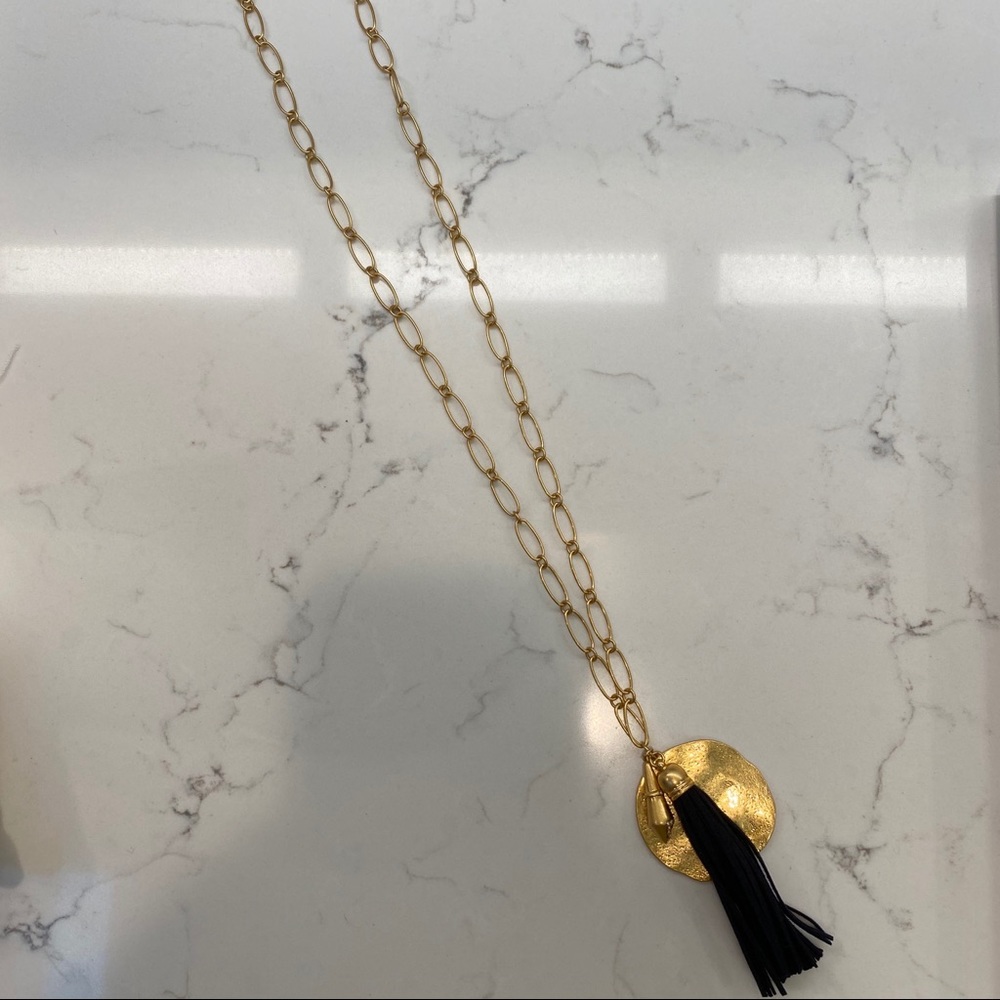 Stella & Dot Carla Tassel Neckace